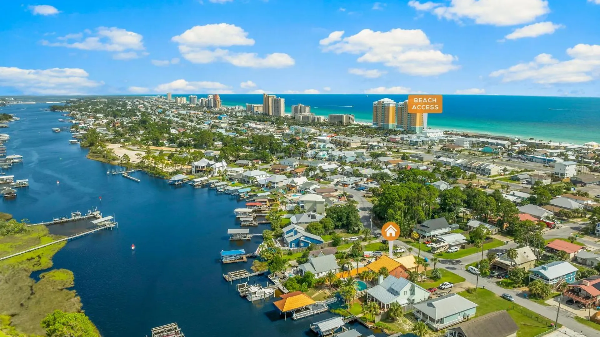 Tranquil Lagoon Beach House! Pool And Beach Nearby! By Dolce Vita Getaways! Panama City Beach USA